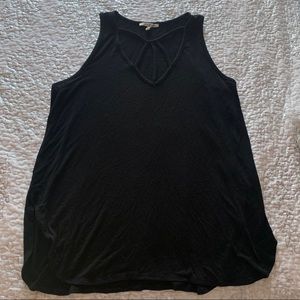 Black Express flowy tank top size L